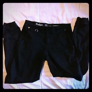 Publish Today for Tomorrow black joggers